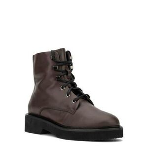 AQUATALIA Mariola Ankle Boot Lace Up Combat Sz 10M